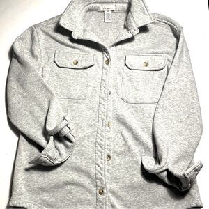 If it were me button down sweatshirt